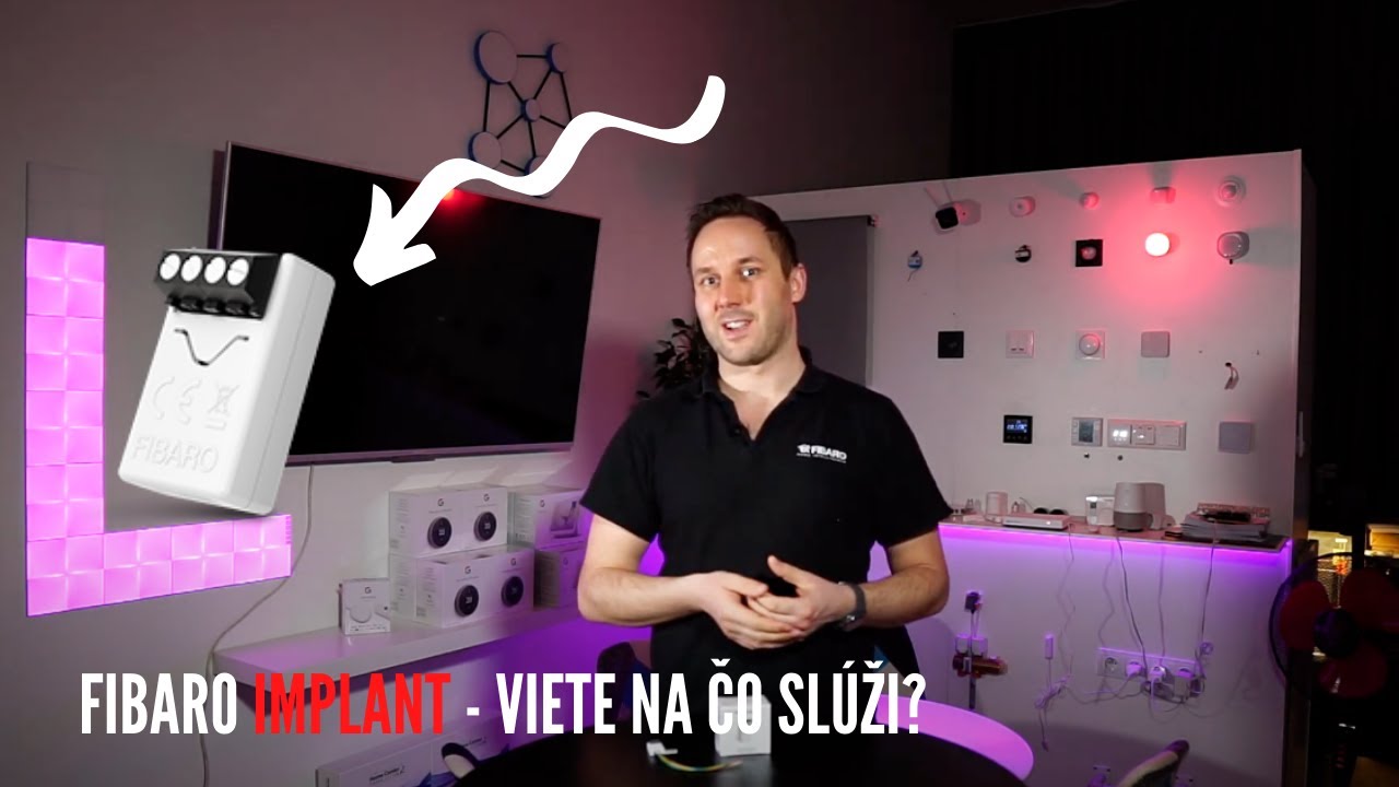Na čo sa dá použiť FIBARO Implant