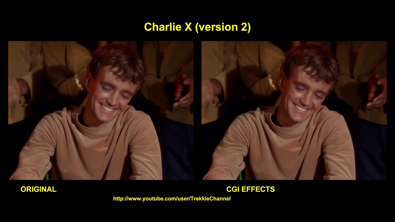 Charlie X - Visual effects comparison (v2)