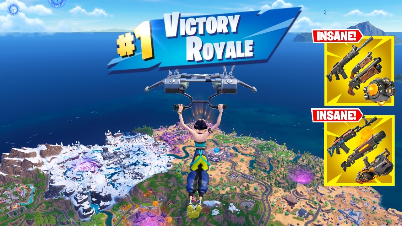 46 Kill Solo Vs Squads Wins Gameplay Full Game (Fortnite Chapter 7 Season 2 Ps4 Controller)