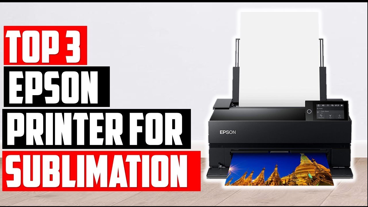 ✅Top 3 Best Epson Printer For Sublimation In 2023 | Top 3 Sublimation Printer