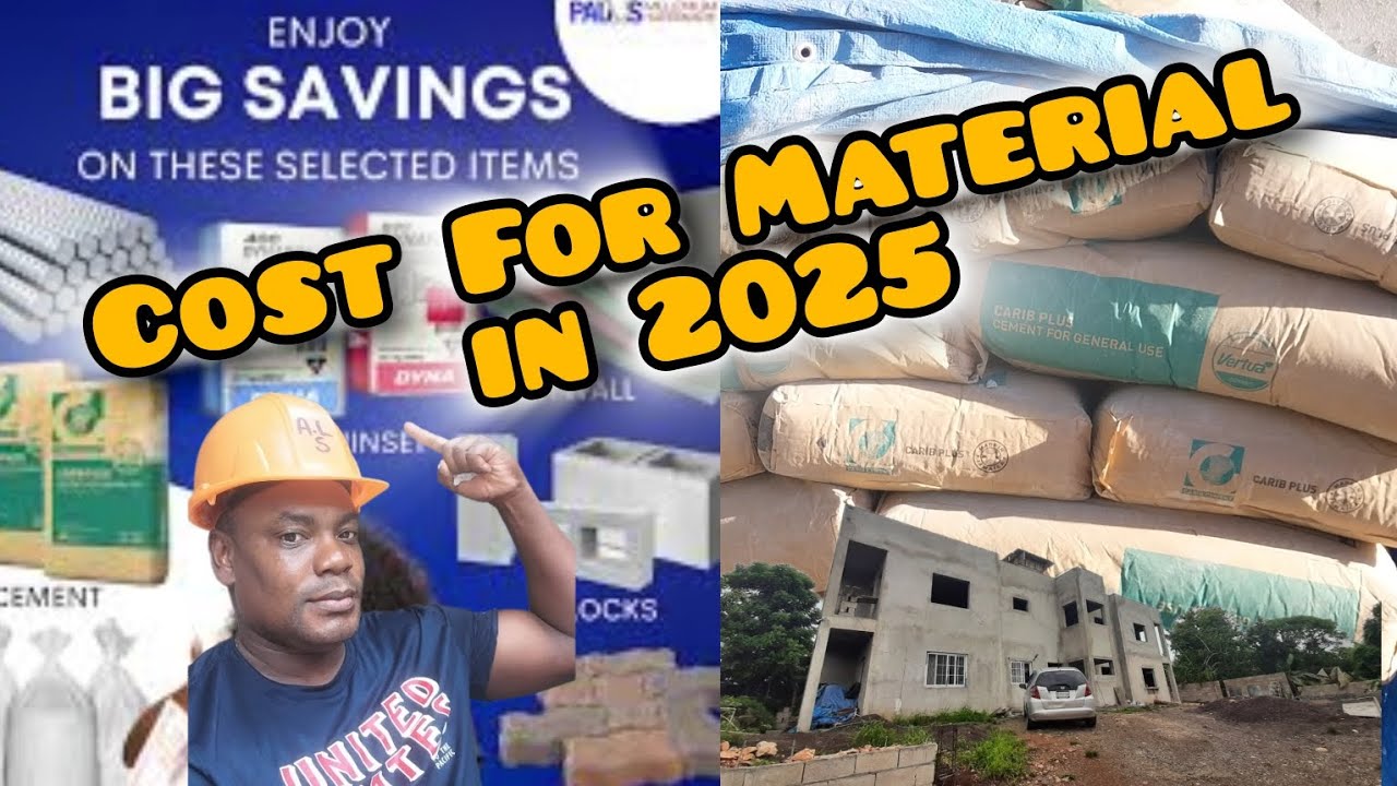 Cost of Building Materials in Jamaica in 2025 #construction #building #home #jamaica #money #cost