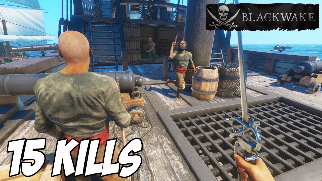 Blackwake Pirate Ship Battle Simulator The Best Pirate EVER!  Blackwake Multiplayer Gameplay