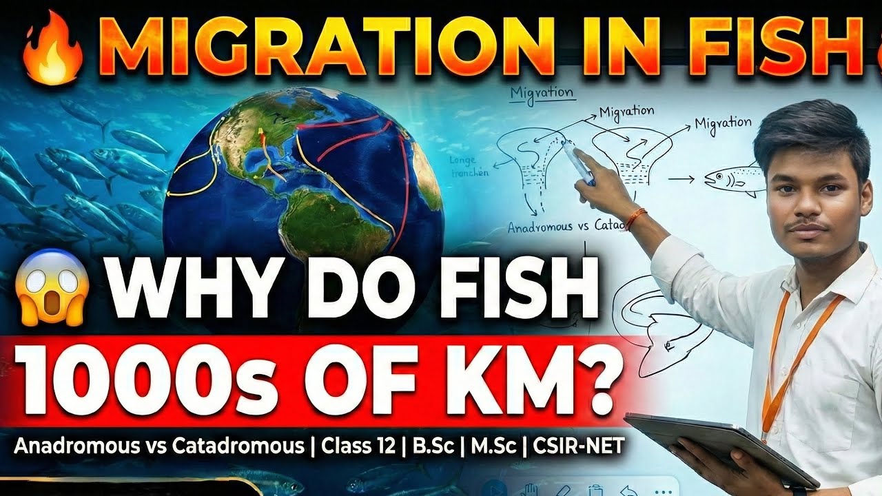 Migration in Fish In 5 min 