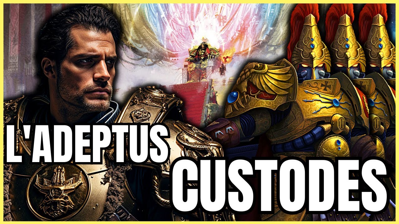 La LEGIO CUSTODES De Warhammer 40k Expliqu&eacute; ! Histoire/Lore