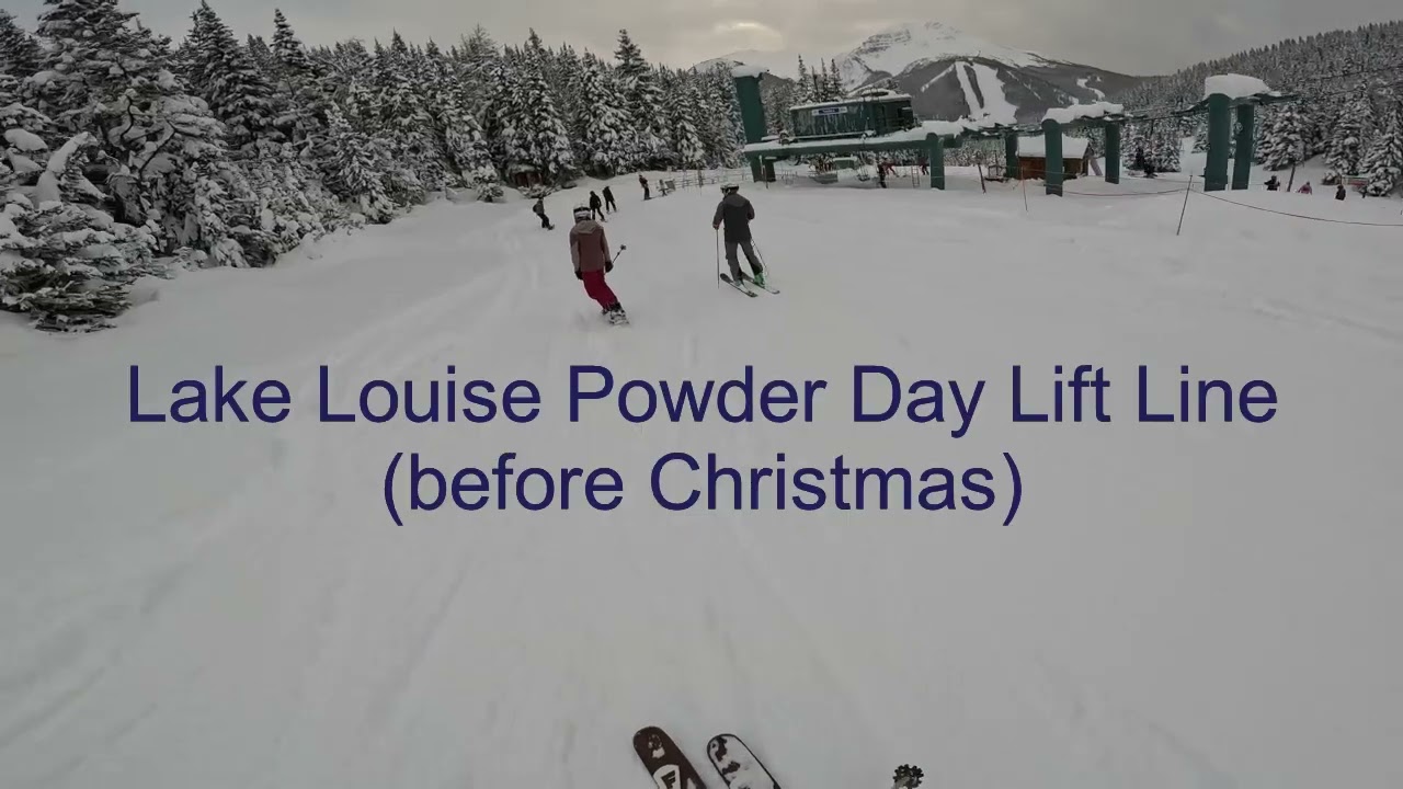 It Just Keeps Dumping Lake Louise Dec 23 2025