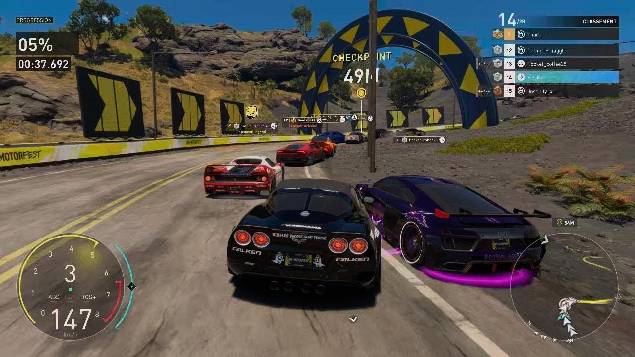 THE CREW MOTORFEST\\NICE RACE WITH HP