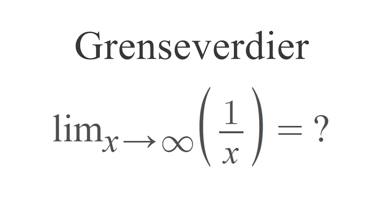 Grenseverdier | Matematikk R1