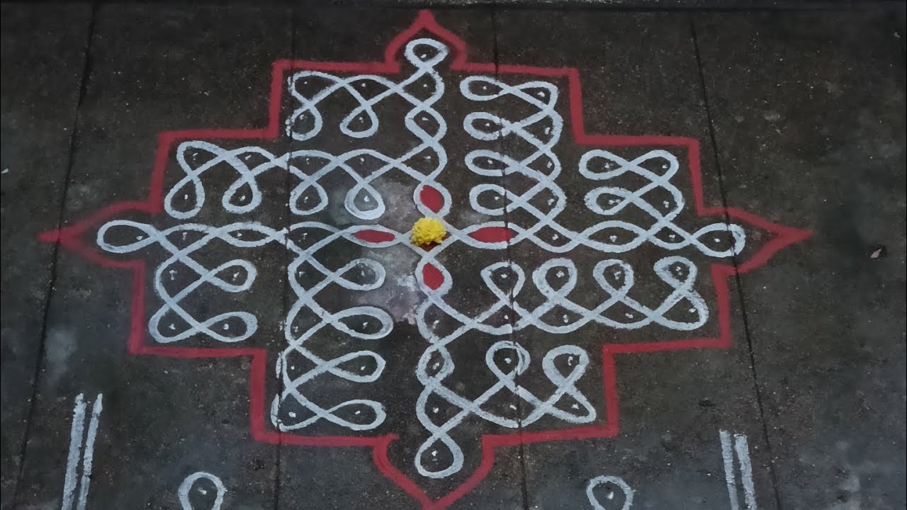ரொம்ப ஈசியான கம்பி கோலம் #rangavalikolam 