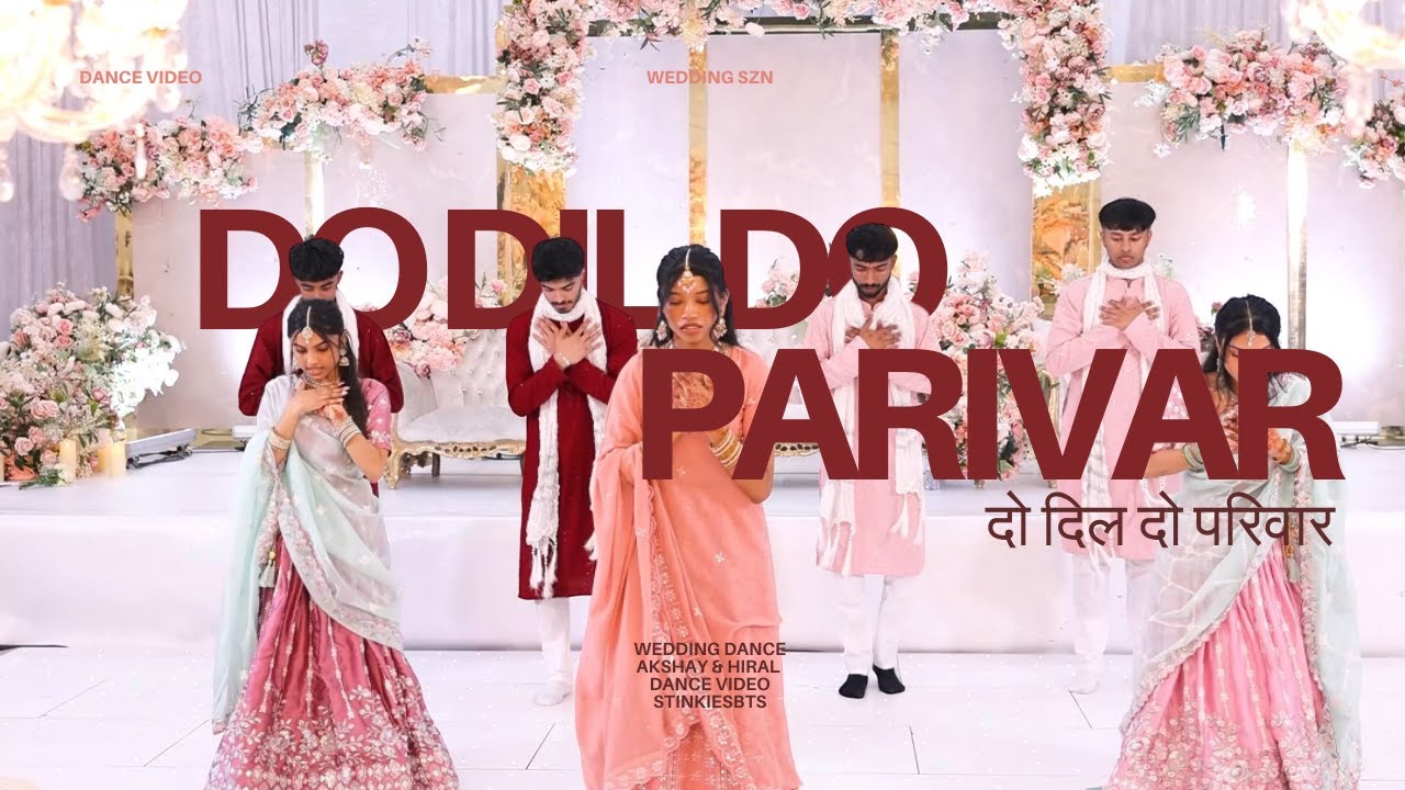 Do Dil Do Parivar | दो दिल दो परिवार |  Hindi Christian Wedding Dance Video 2025 | Youth Dance