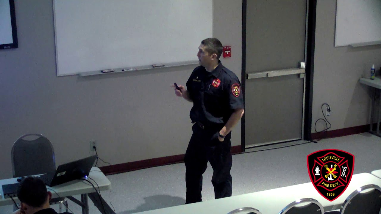 2020 Louisville Fire Department - Chapter 19 Aerial Operations - with Major David Ballard