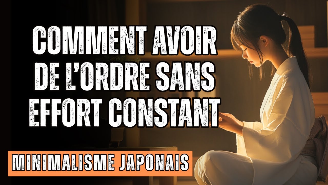 MINIMALISME JAPONAIS:  8 RÈGLES POUR NE PLUS JAMAIS RANGER VOTRE MAISON