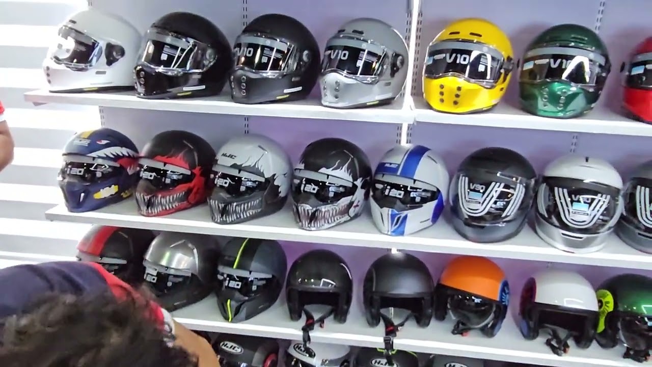 hjc v10 retro helmet ang gaan parang rpha11