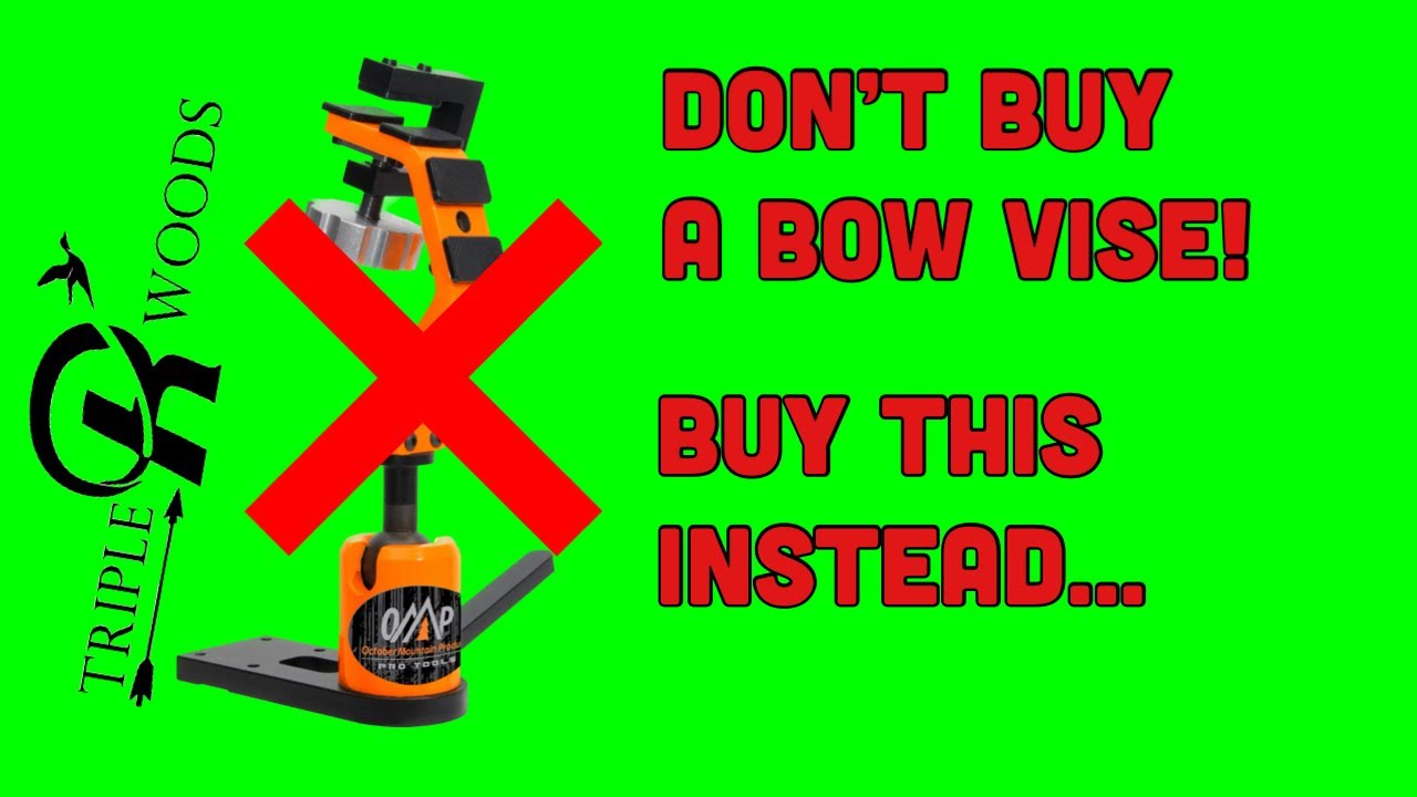 DIY Bow Shop Bow Vise CHEAP- Archery Shop - #hunting #whitetaildeer #bowhunting #archery
