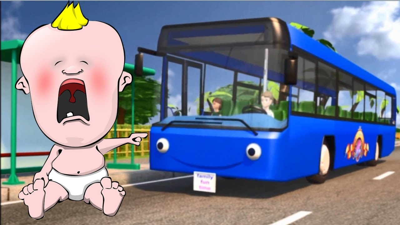 Las Ruedas Del Autobus - las mejores Canciones Infantiles para Niños