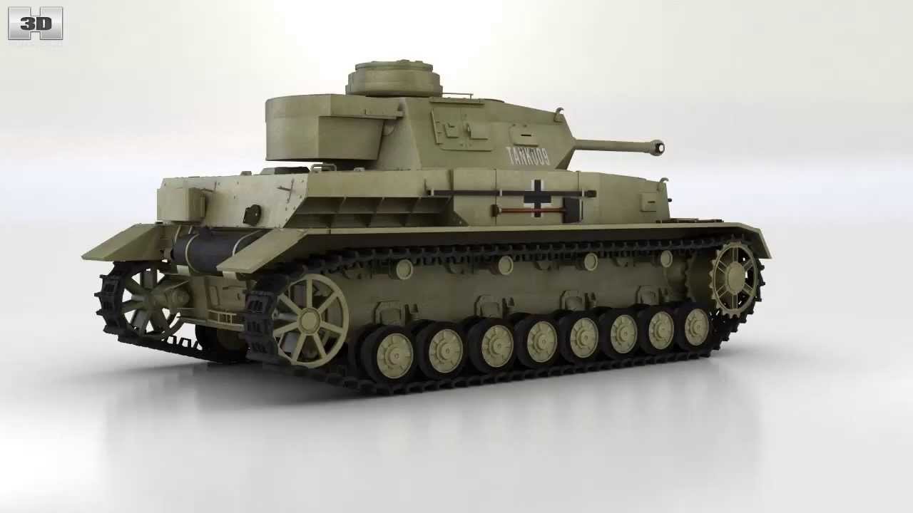 Panzer IV 3D model by 3DModels.org