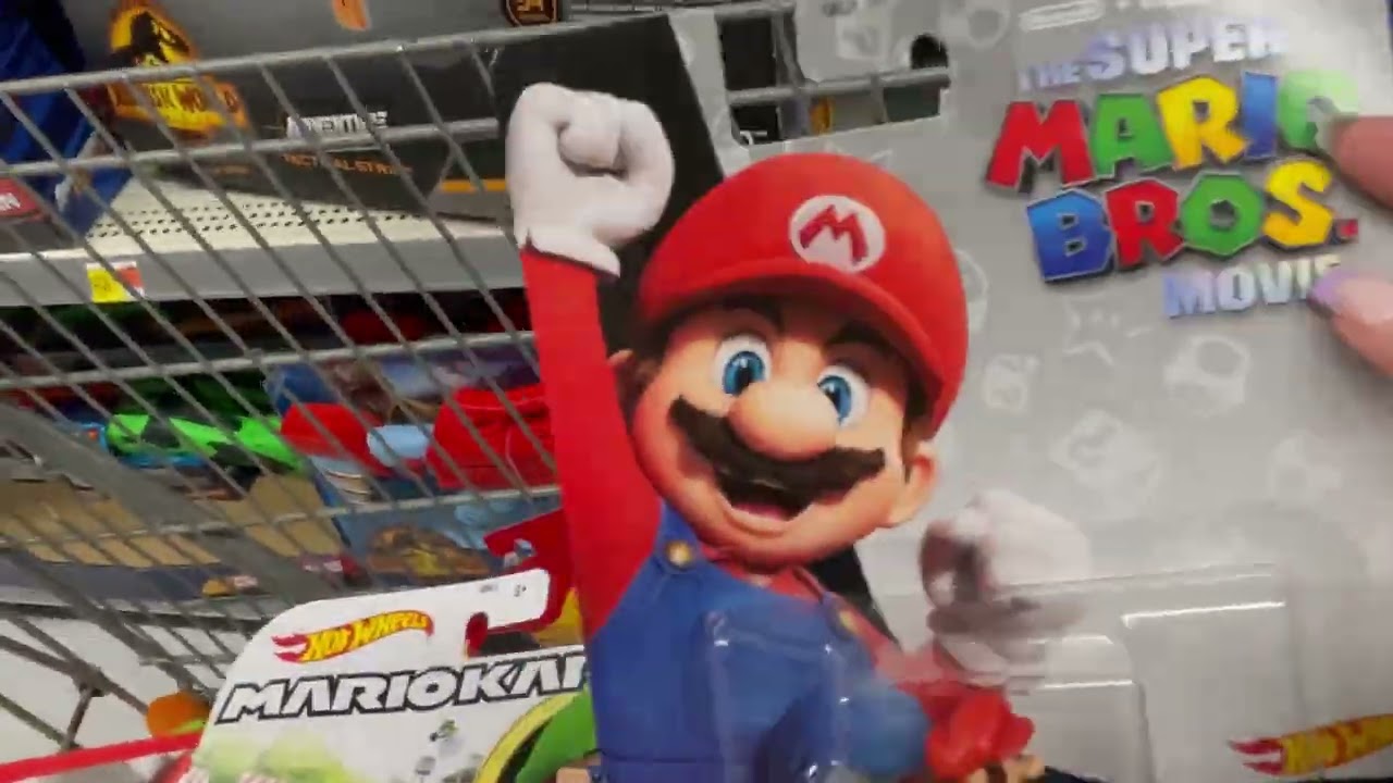 The Super Mario Bros. Movie Toy Hunt! Did we fill our Shopping Cart? 🛒