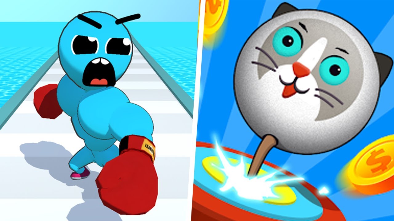 Level Up Runner | Pokeyball Run - Gameplay Walkthrough Max Levels (Part 1)