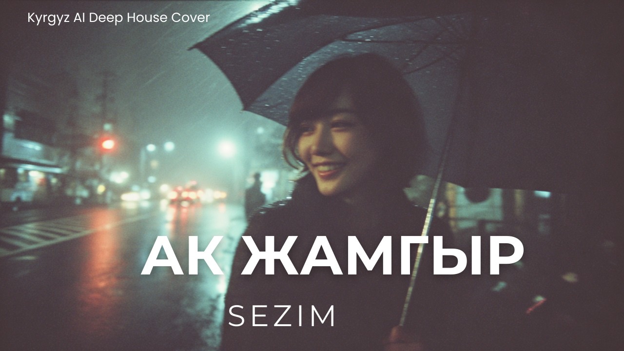 КЕҢЕШ тобу — Ак жамгыр (SEZIM AI Deep House Remix) | Lyric Video 🔥