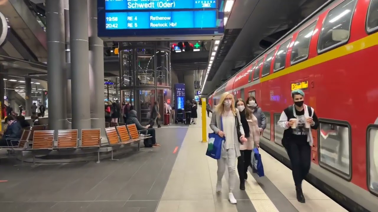Berlin Hauptbahnhof Central Station Journeys