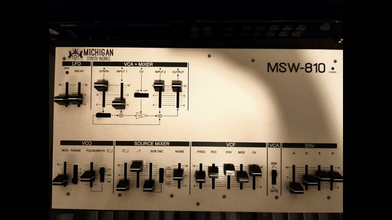 MSW 810m + Digitone 2 reverb
