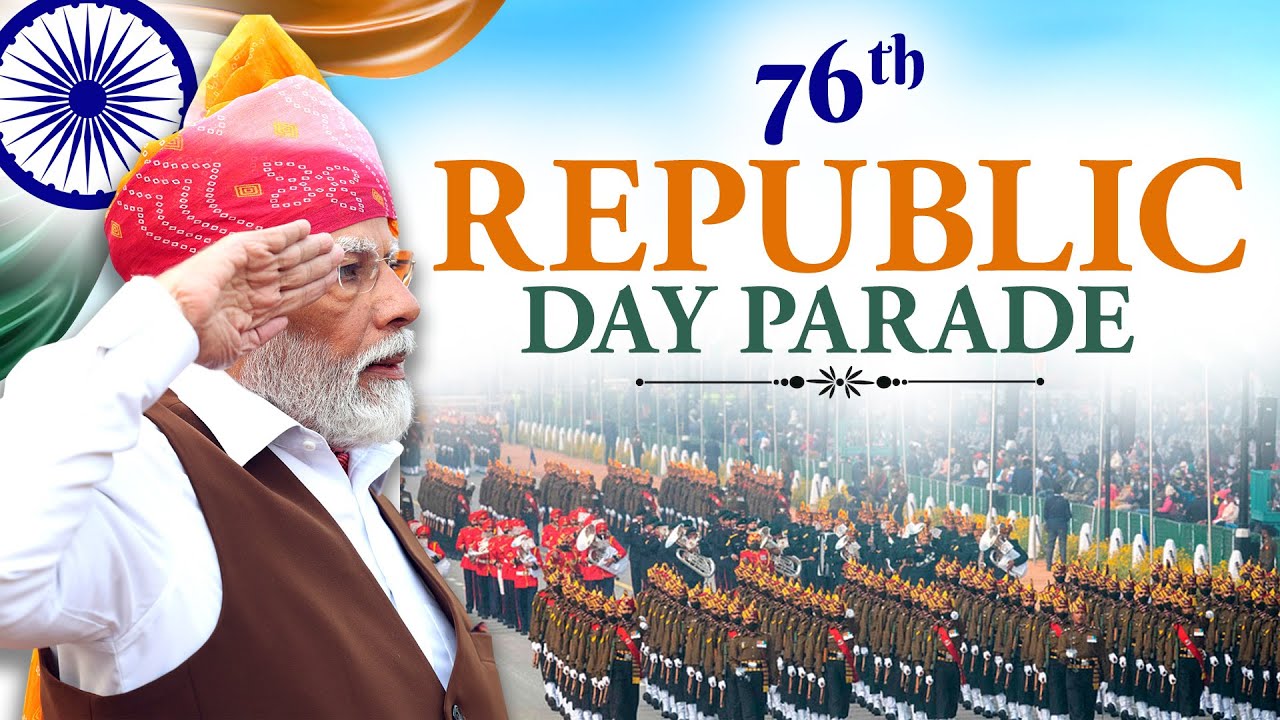 Republic Day Parade LIVE I Kartavya Path I 76th Republic Day I India I Army I IAF I PM Modi I Delhi