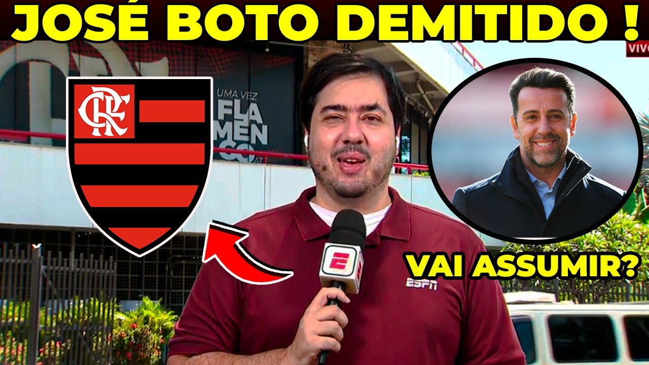 ACABOU DE SAIR! PEDRO TROUXE ATUALIZAÇÃO DO FLAMENGO! JOSÉ BOTO PODE SER DEMITIDO ? NOTICIAS DO FLA!