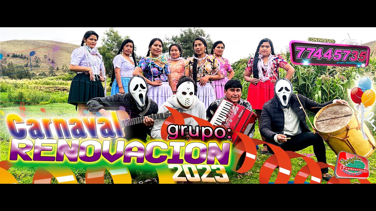 carnaval 2023 Grupo RENOVACION y sus cholitas copleras - MIERCOLES CENIZA 2023