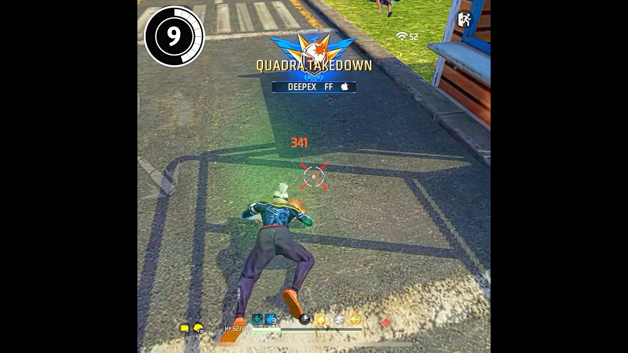 20 SECONDS = SLEEP HEADSHOT TRICK ☠️🗿 #shortsfeed #deepexff #tondegamer