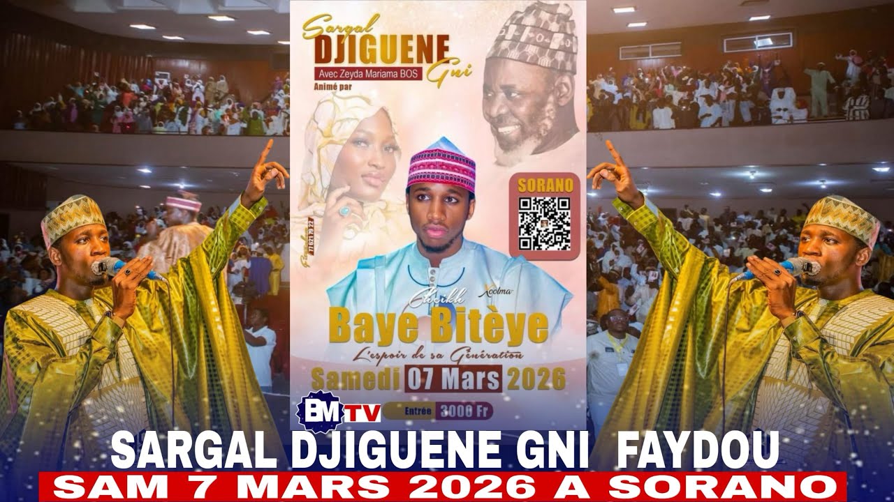 1ÉME ÉDITION SARGAL DJIGUENE FAYDOU ORGANISÉE PAR ZEYDA MARIAMA MOU BAYE A SORANO 