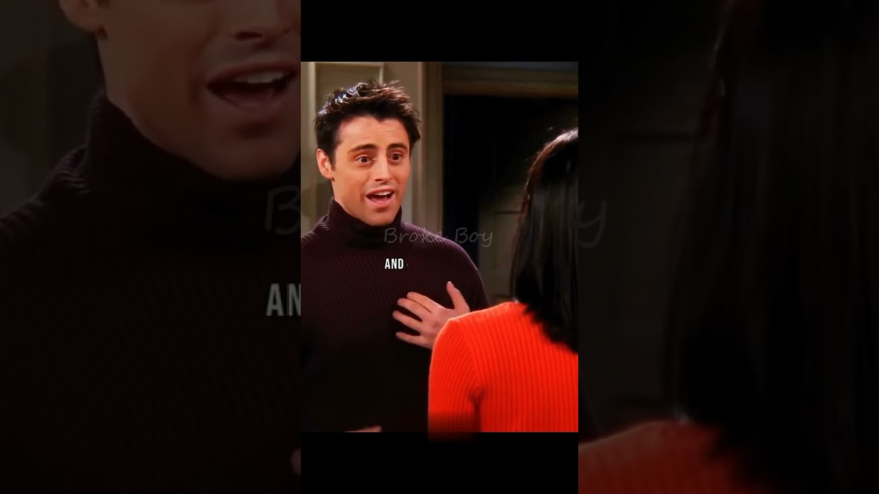 Joey Spills the Beans on Chandler & Monica! 🤐😂 | Friends #shorts #funny #viralvideo
