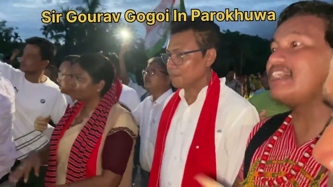 Sir Gourave Gogoi in Karbi Anglong