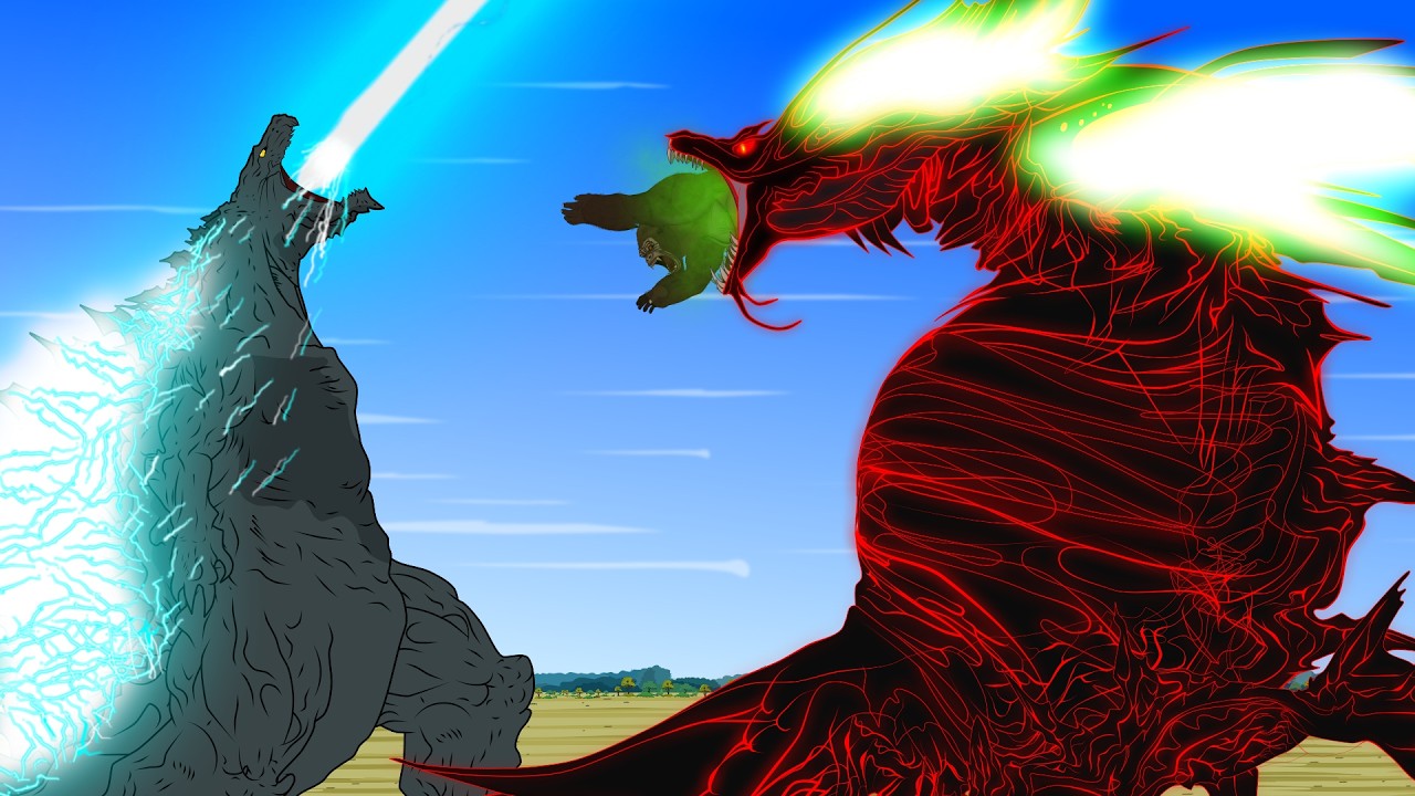 GODZILLA & KONG vs PYTHON TIAMAT - EL GRAN MAJA: Who Is The King Of MonsterVerse - FUNNY??? [#2]