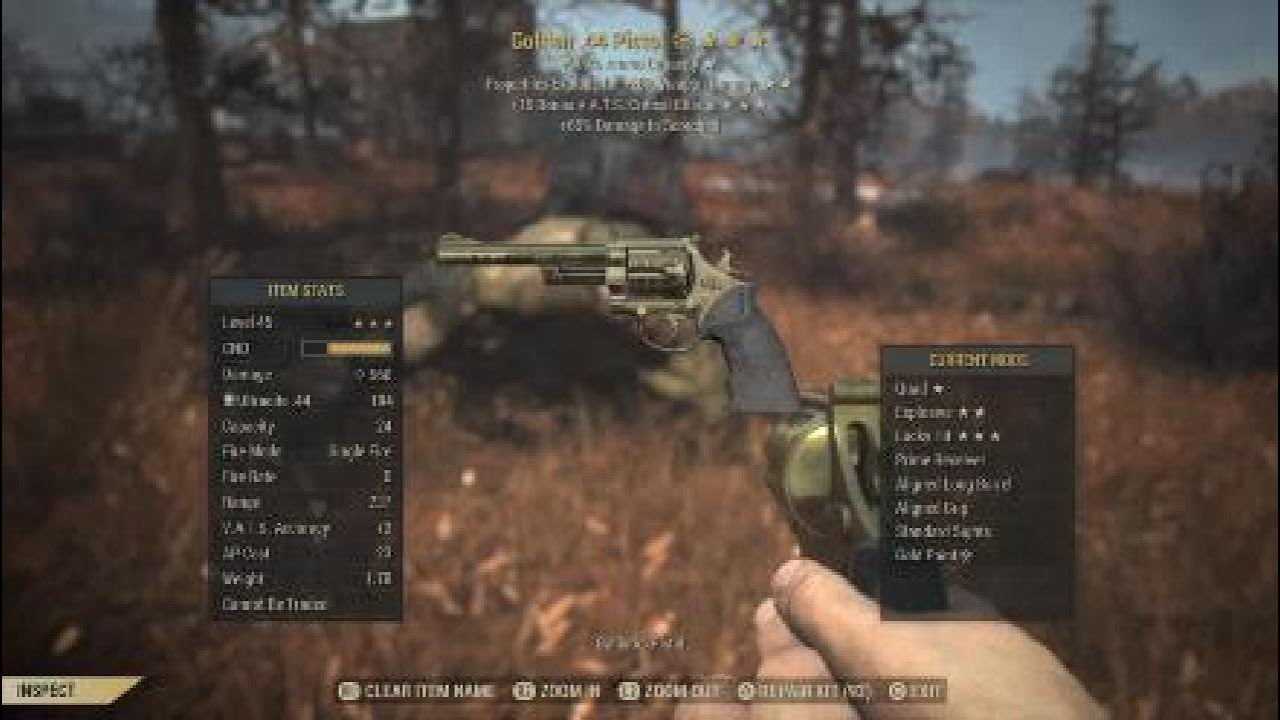 Fallout 76 weapon review 44. Magnum
