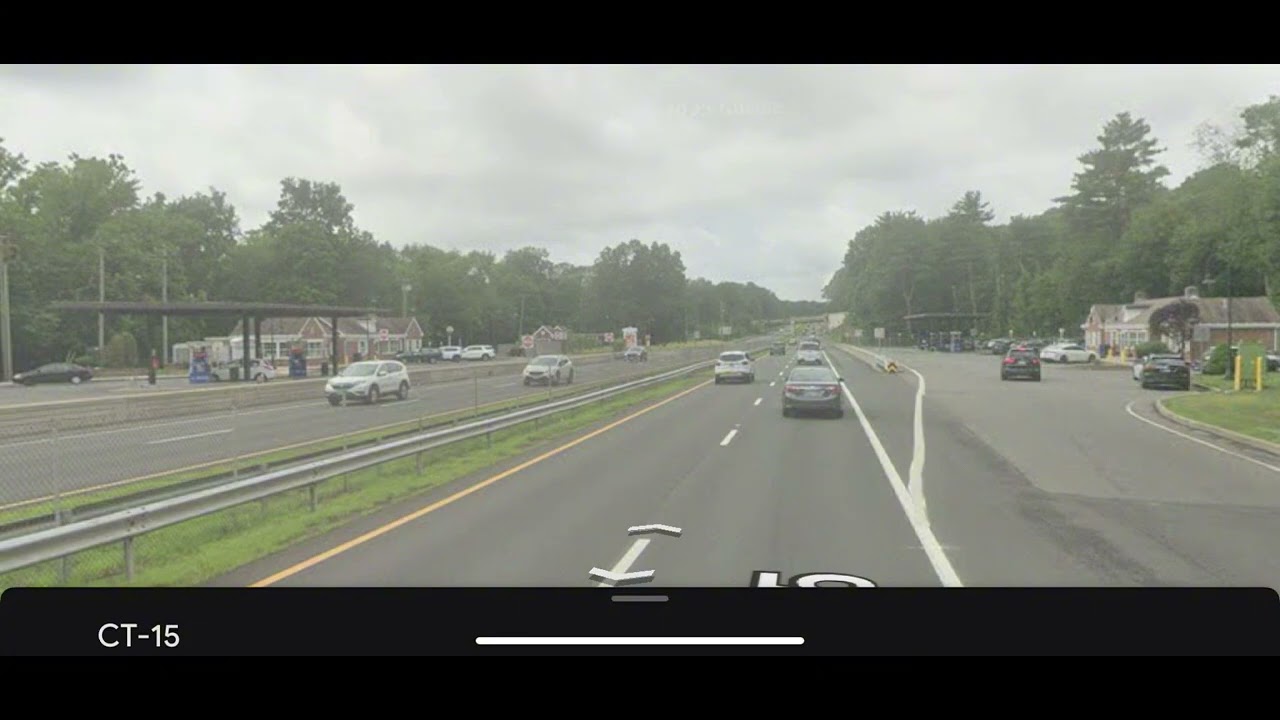 Part 2: The Connecticut Service Plazas - VIA Route 15 Parkway. - PLEASE READ DESCRIPTION