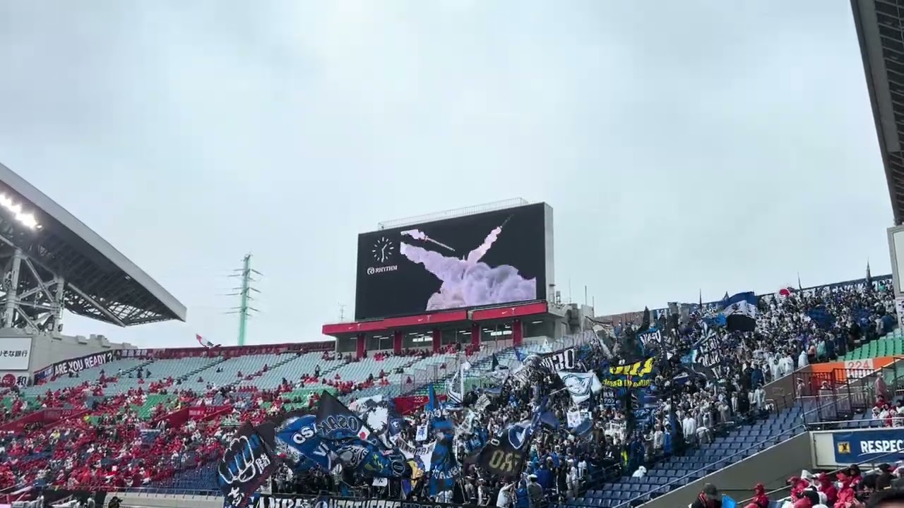 【今期10試合目】ガンバ大阪FP登場→激しい叫び　2025年5月6日(祝) J1第15節 浦和レッズvsガンバ大阪