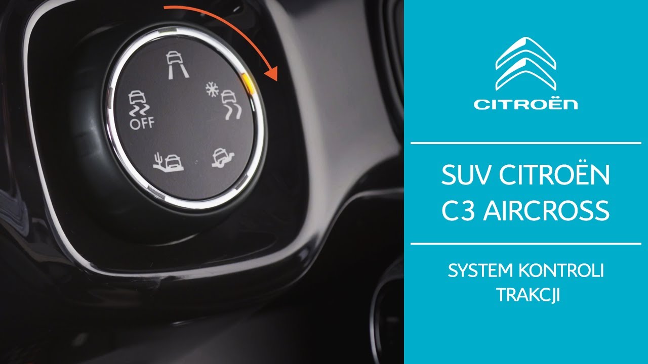 SUV Citro&euml;n C3 Aircross: Grip Control i Hill Descent