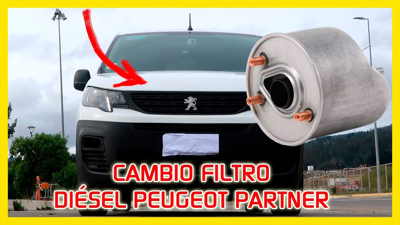 Cambio de Filtro de Diésel Peugeot Partner 2020 | Citroen Berlingo | AReyes Motors