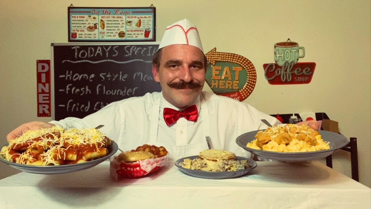 The Vintage Diner Role Play🍲 (Dinner Edition) ASMR