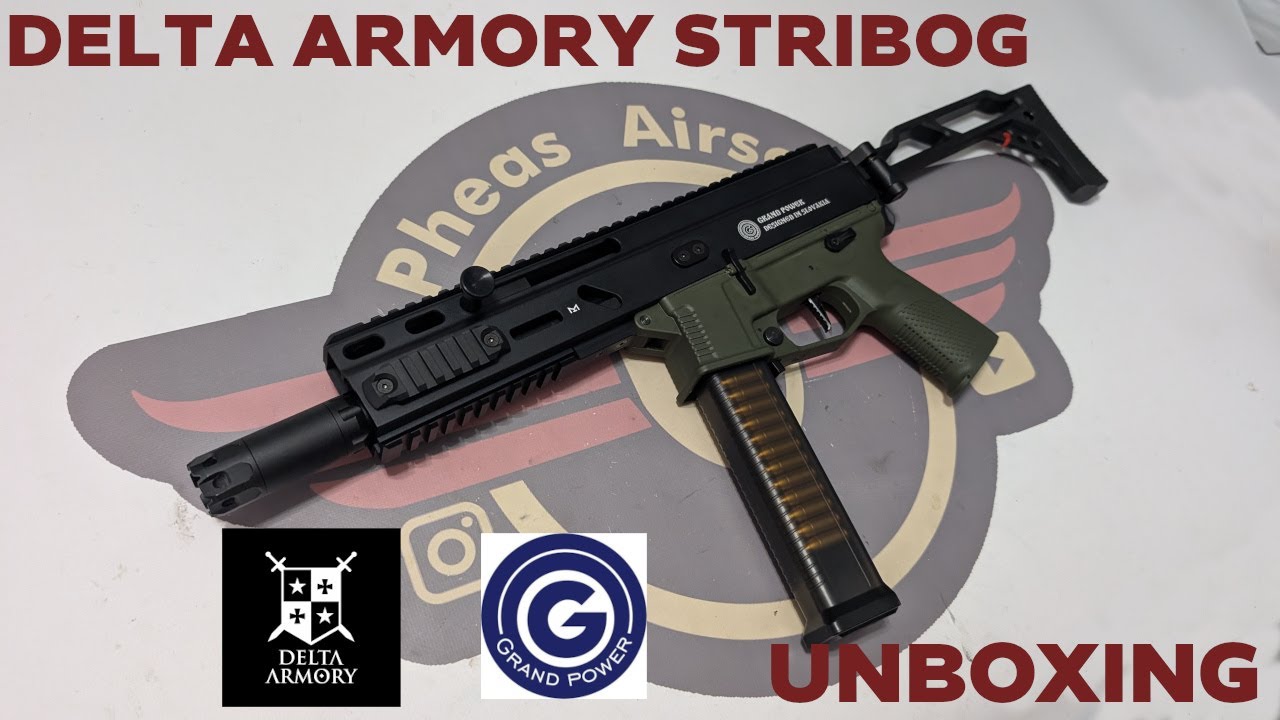 [РАСПАКОВКА] Delta Armory STRIBOG SP10A3 — безумный пистолет-пулемет!