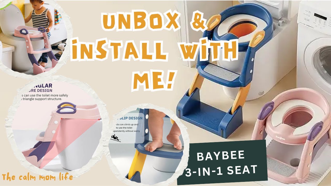Unboxing & Installing Baybee 3-in-1 Potty Seat for Kids | Potty Training Made Easy!