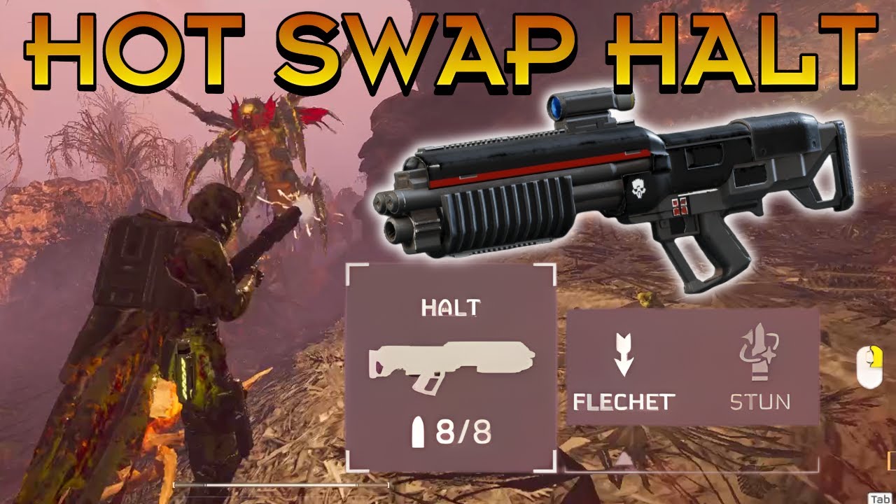 Helldivers 2 - NEW ammo quick swap makes the Halt feel AMAZING
