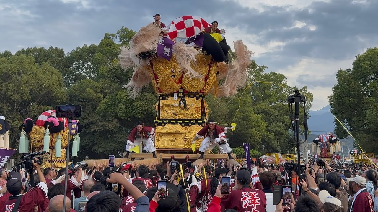 2025八幡神社かきくらべ同点1位　澤津太鼓台　新居浜太鼓祭り＜10月18日＞