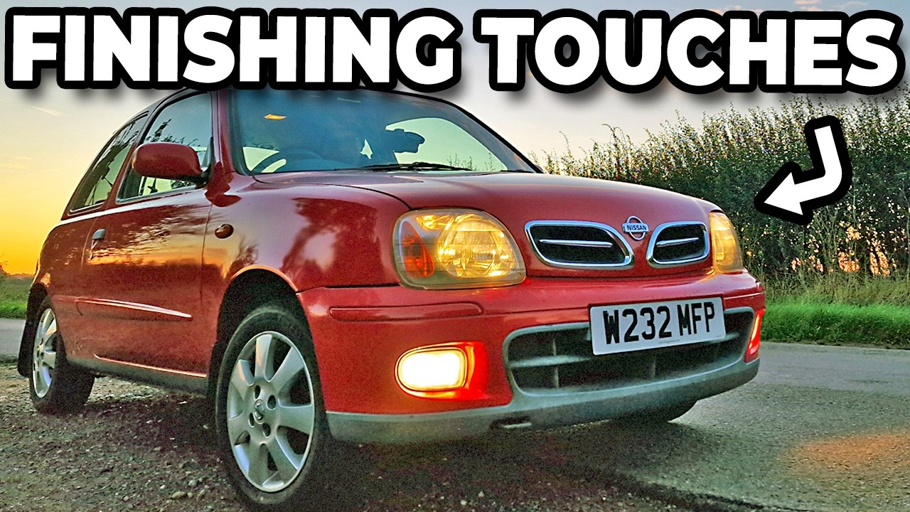 Project K11 Nissan Micra Test Drive & LAST MINUTE Finishing Touches