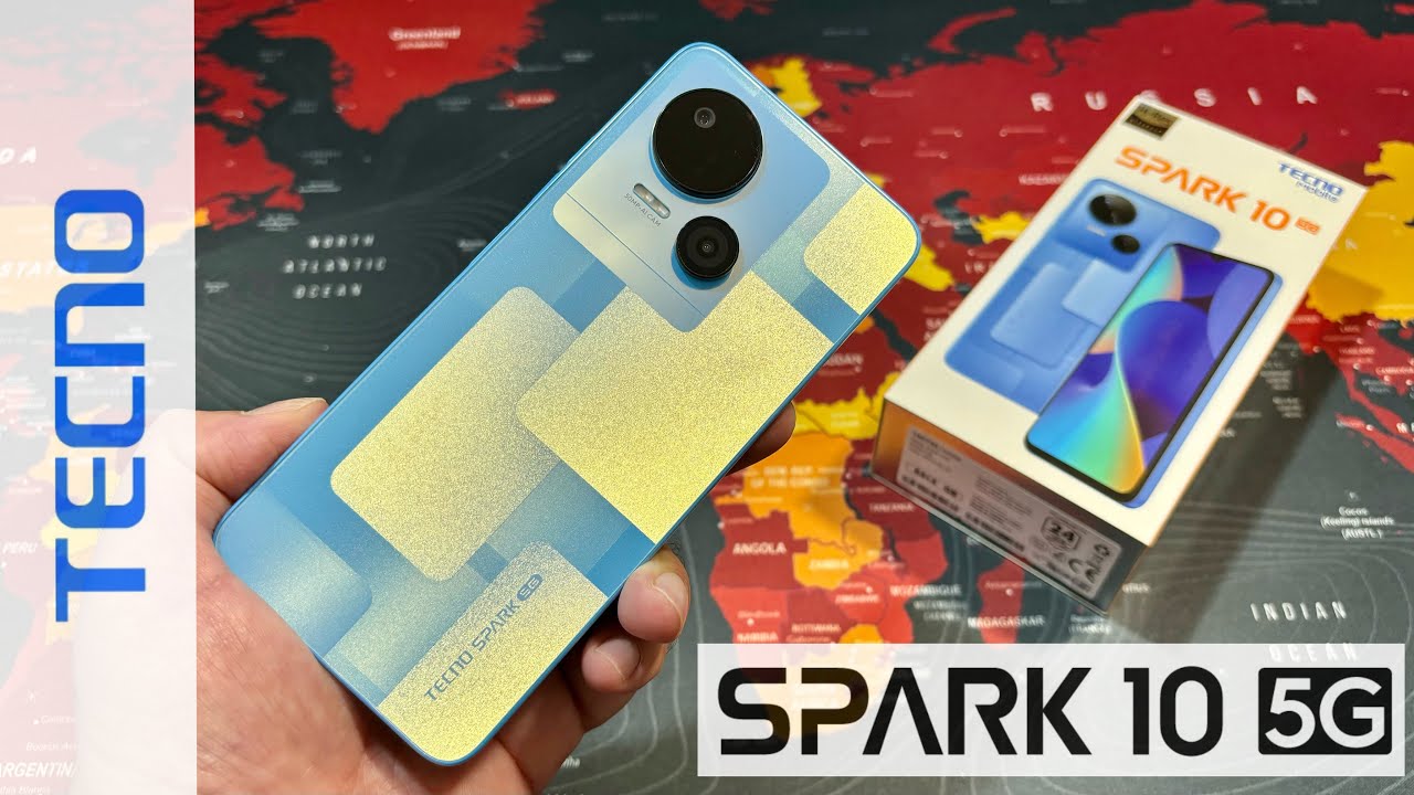 TECNO Mobile SPARK 10 5G - Unboxing and Hands-On