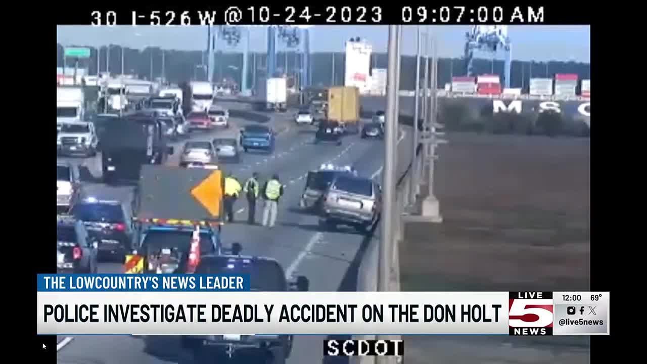 VIDEO: Crash on Don Holt Bridge leaves one dead, police say
