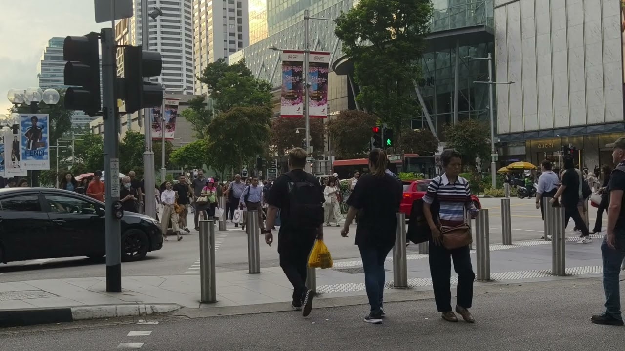 Traffic Light Sound - Orchard Road, Singapore (3)