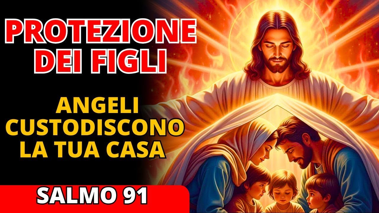 🛡️ Salmo 91: Preghiera profonda di protezione per i tuoi figli e la tua famiglia, ALLONTANA ogni mal