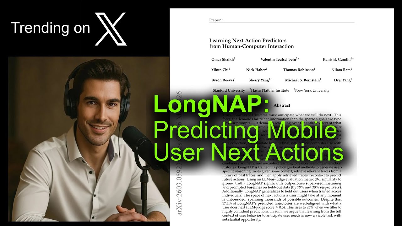 LongNAP: Predicting Mobile User Next Actions