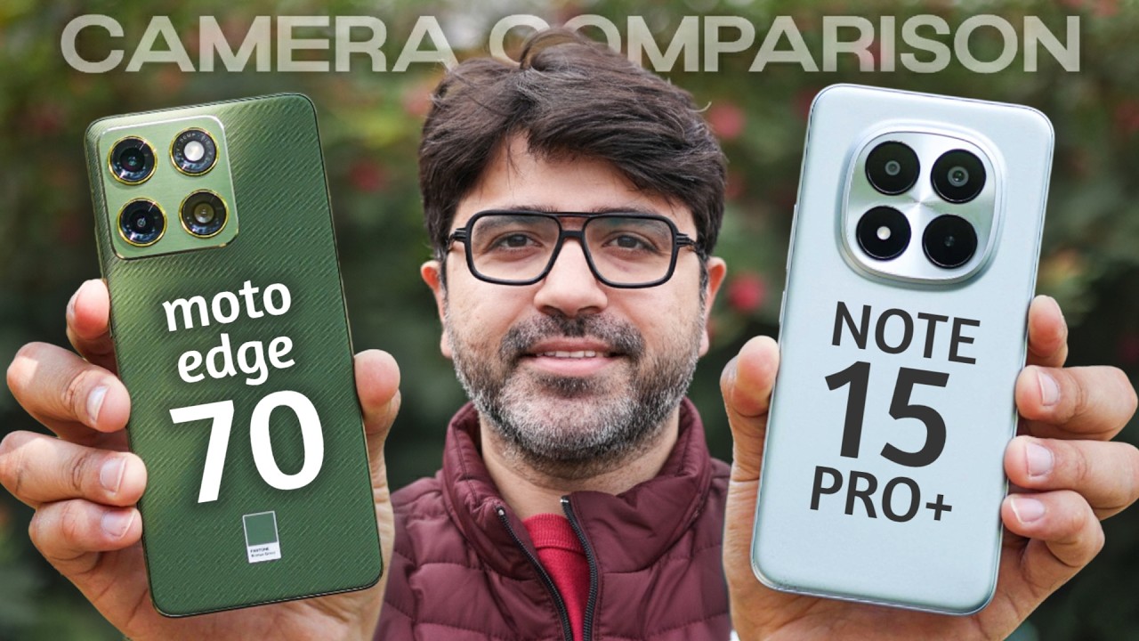 Moto Edge 70 vs Redmi Note 15 Pro+ CAMERA COMPARISON