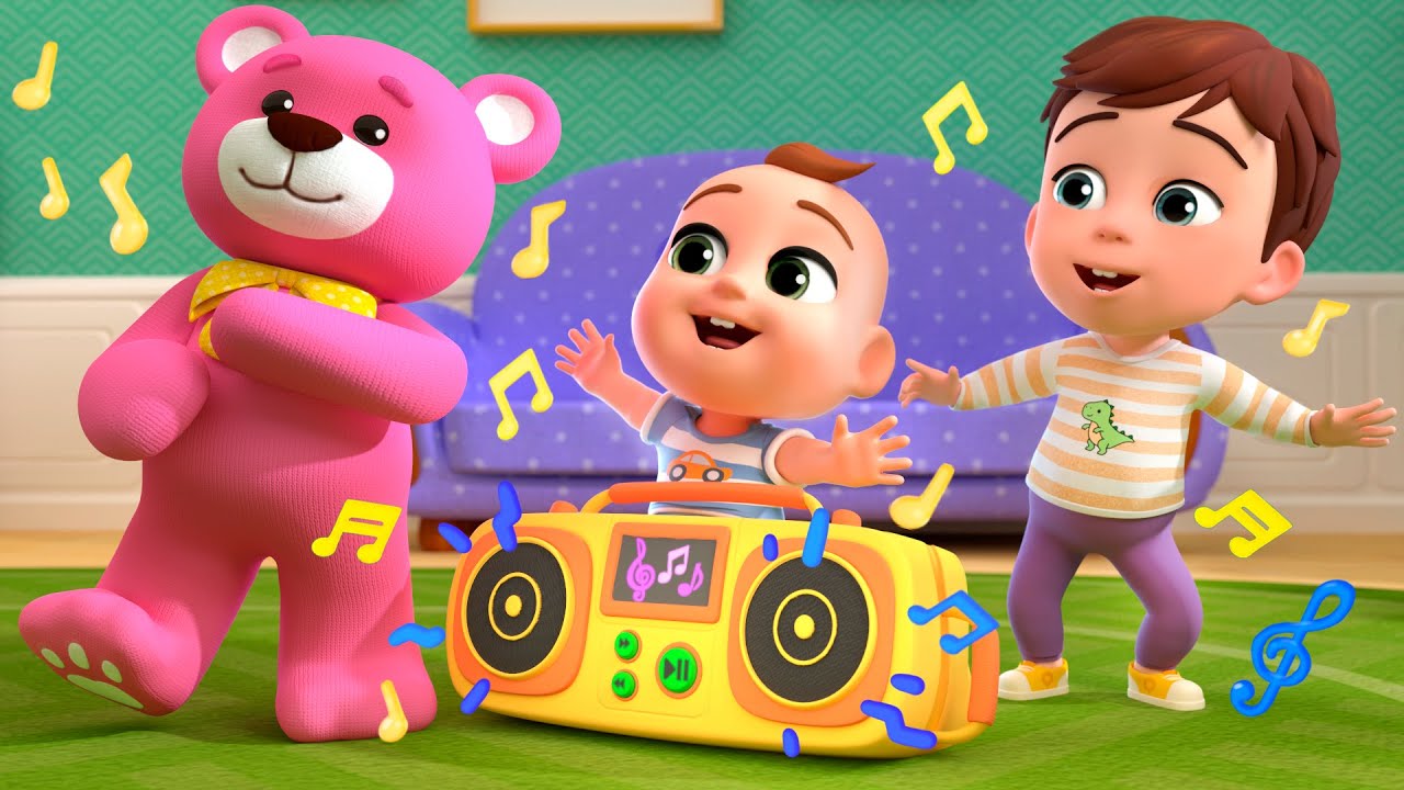 🎉 Ram Sam Sam Dance Party | Almama Kids Sing & Dance